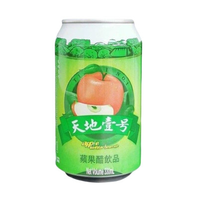 天地壹號 蘋果醋 330ml x4罐 天地壹號 蘋果醋 330ml x4罐