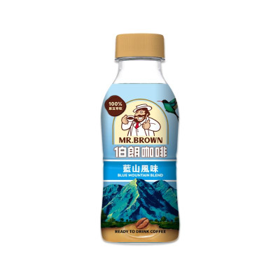 伯朗咖啡 藍山風味 330ml x4支