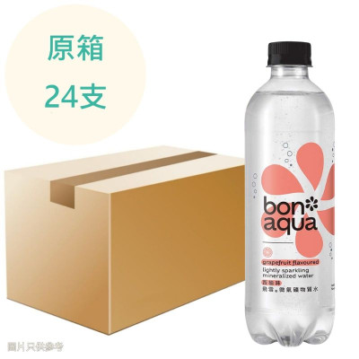 BONAQUA 微氣水(西柚味) 500ml x24支 原箱