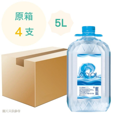 清涼水 COOL water 5L x4支 原箱 清涼水 COOL water 5L x4支 原箱