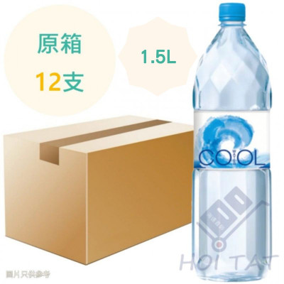 清涼水 COOL water 1.5L x12支 原箱 清涼水 COOL water 1.5L x12支 原箱