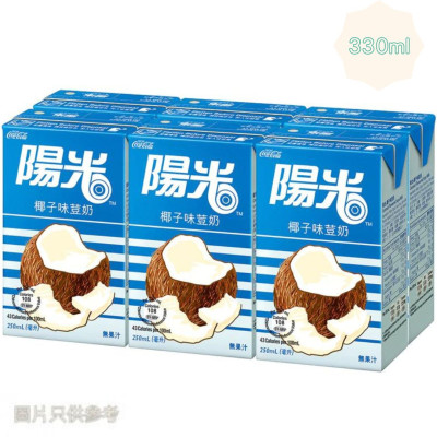 陽光椰子味荳奶 330ml x6包