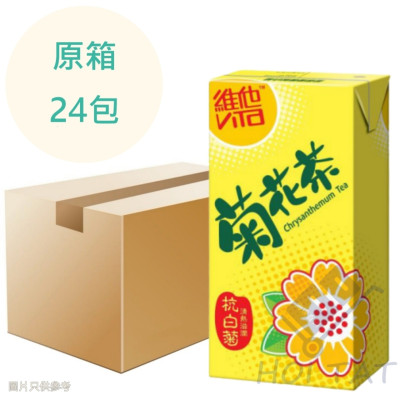 330ML 維他菊花茶 330ml x24包 原箱 330ML 維他菊花茶 330ml x24包 原箱
