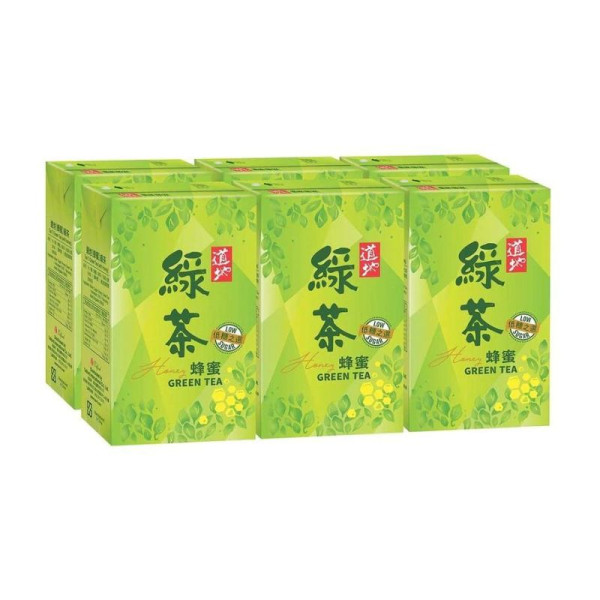 道地 蜂蜜綠茶 250ml x6包