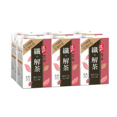 250ML 道地 極品纖解茶 250ml x6包