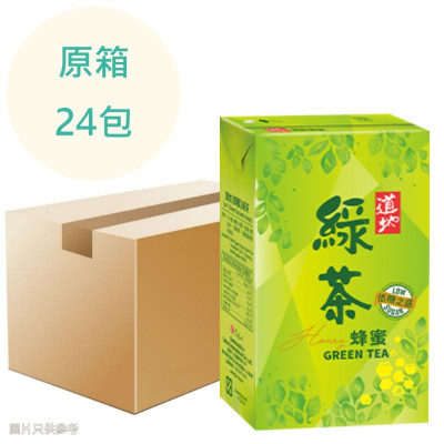 250ML 道地 蜂蜜綠茶 250ml x24包 原箱 250ML 道地 蜂蜜綠茶 250ml x24包 原箱