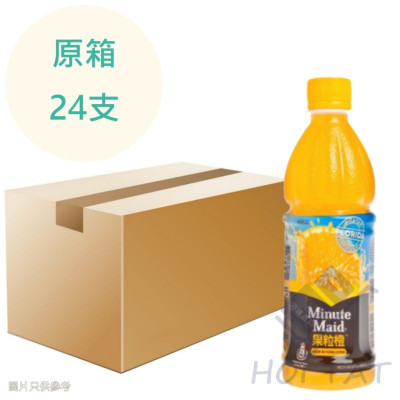 Minute Maid 果粒橙 420ml x24支 原箱 Minute Maid 果粒橙 420ml x24支 原箱