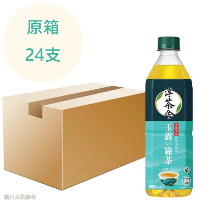 淳茶舍-玉露綠茶(無糖) 500ml x24支 原箱