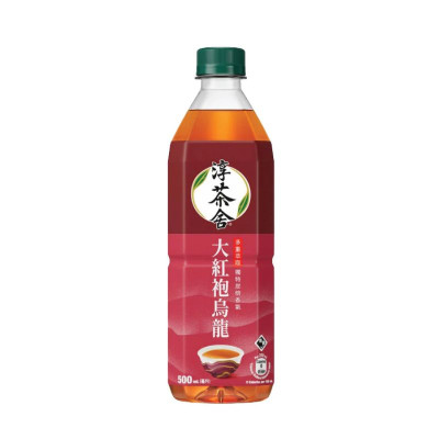 淳茶舍-大紅袍烏龍茶 (無糖) 500ml x4支