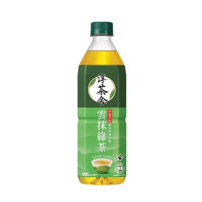 淳茶舍-雲抹 日式綠茶 (無糖) 500ml x4支