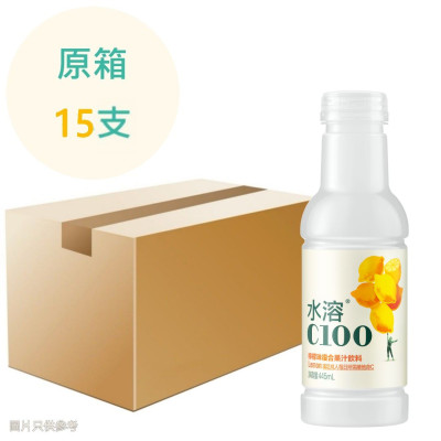 水溶C100 - 檸檬味 445ml x15罐 原箱