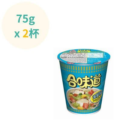 合味道 海鮮味杯麵 x2杯