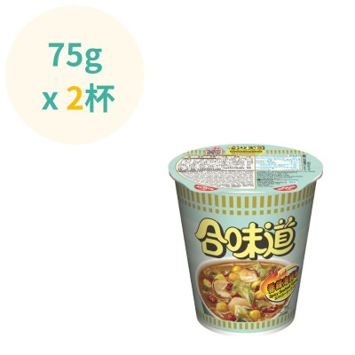 合味道 香辣海鮮杯麵 x2杯