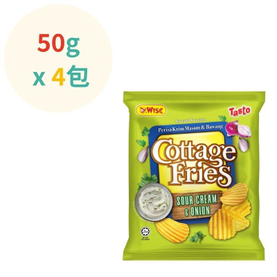 威斯比WISE - 酸忌廉洋蔥味薯片 ( 50g x4包 )