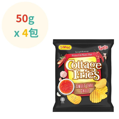 威斯比WISE - 泰式甜辣味薯片 ( 50g x4包 )