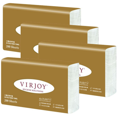 (特價) Virjoy 唯潔雅 三摺式抹手紙 (特價) Virjoy 唯潔雅 三摺式抹手紙