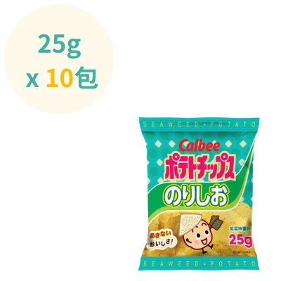 卡樂B 薯片 - 紫菜味 ( 25g x 10包 ) 卡樂B 薯片 - 紫菜味 ( 25g x 10包 )